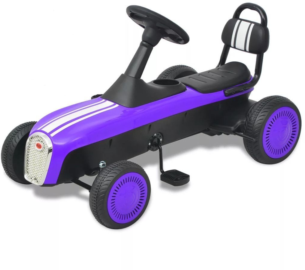 VidaXL Kart à pédales violet (80155)