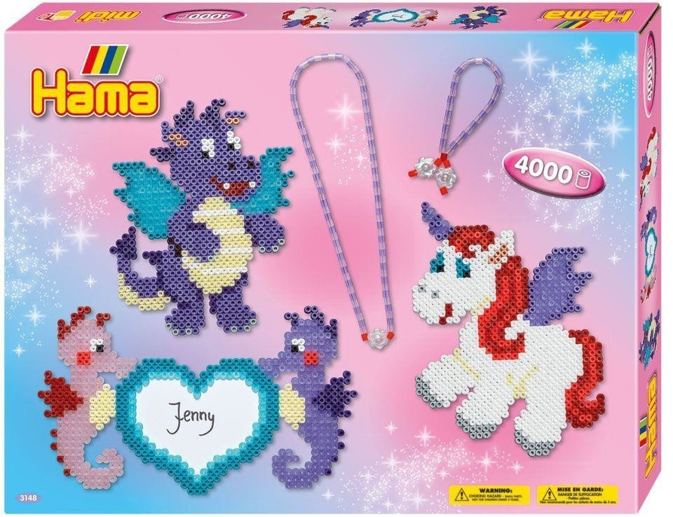 Hama Iron Beads Present Dragons