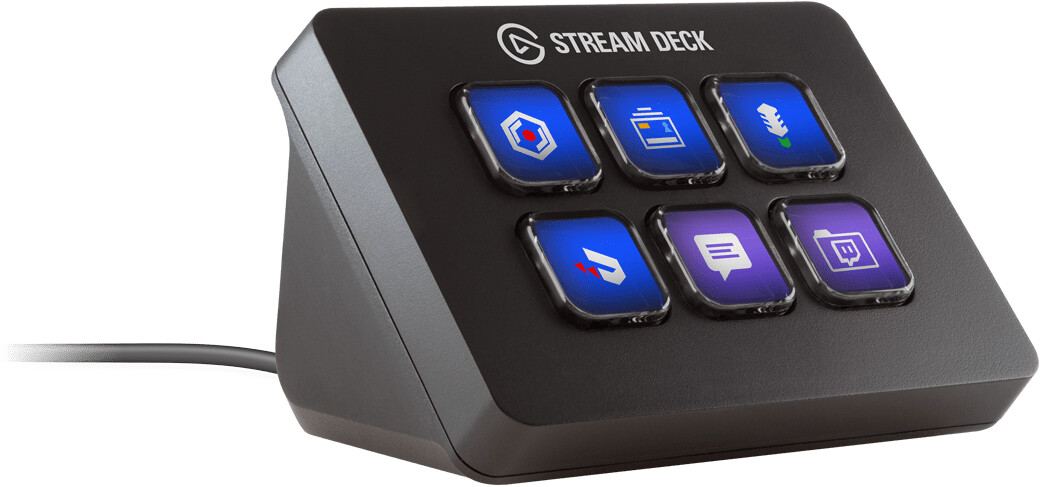 Elgato Stream Deck Mini – Control Zoom, Teams, PowerPoint, MS Office and  More, Boost Productivity with Seamless Integration for Daily Apps, Set Up