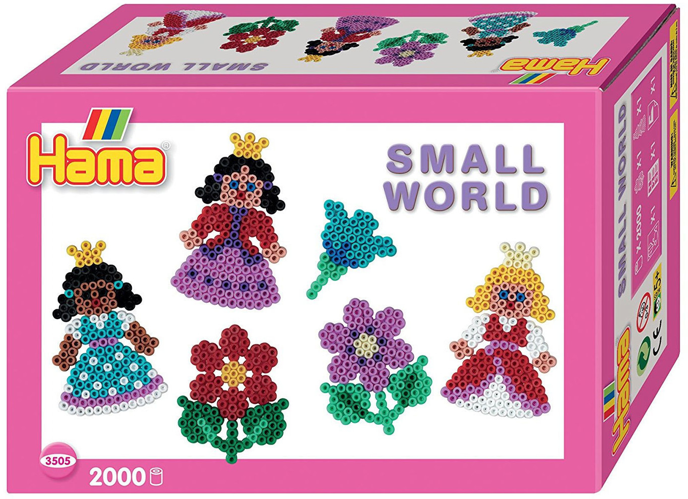 Hama Iron Beads small World (Princess/Flower)