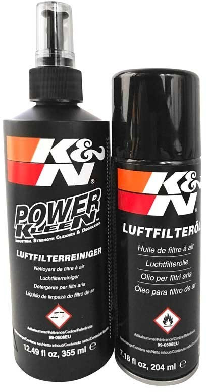K&N Luftfilter Reinigungs Pflege Set Kit Air Filter Cleaning-Kit