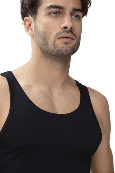Mey Dry Cotton Athletic-Shirt schwarz (46000-123), Bild 3