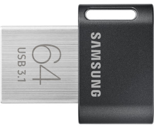 CLE USB SAMSUNG 256G USB 3.1 BAR PLUS - TITAN GRAY VITESSE LECTURE