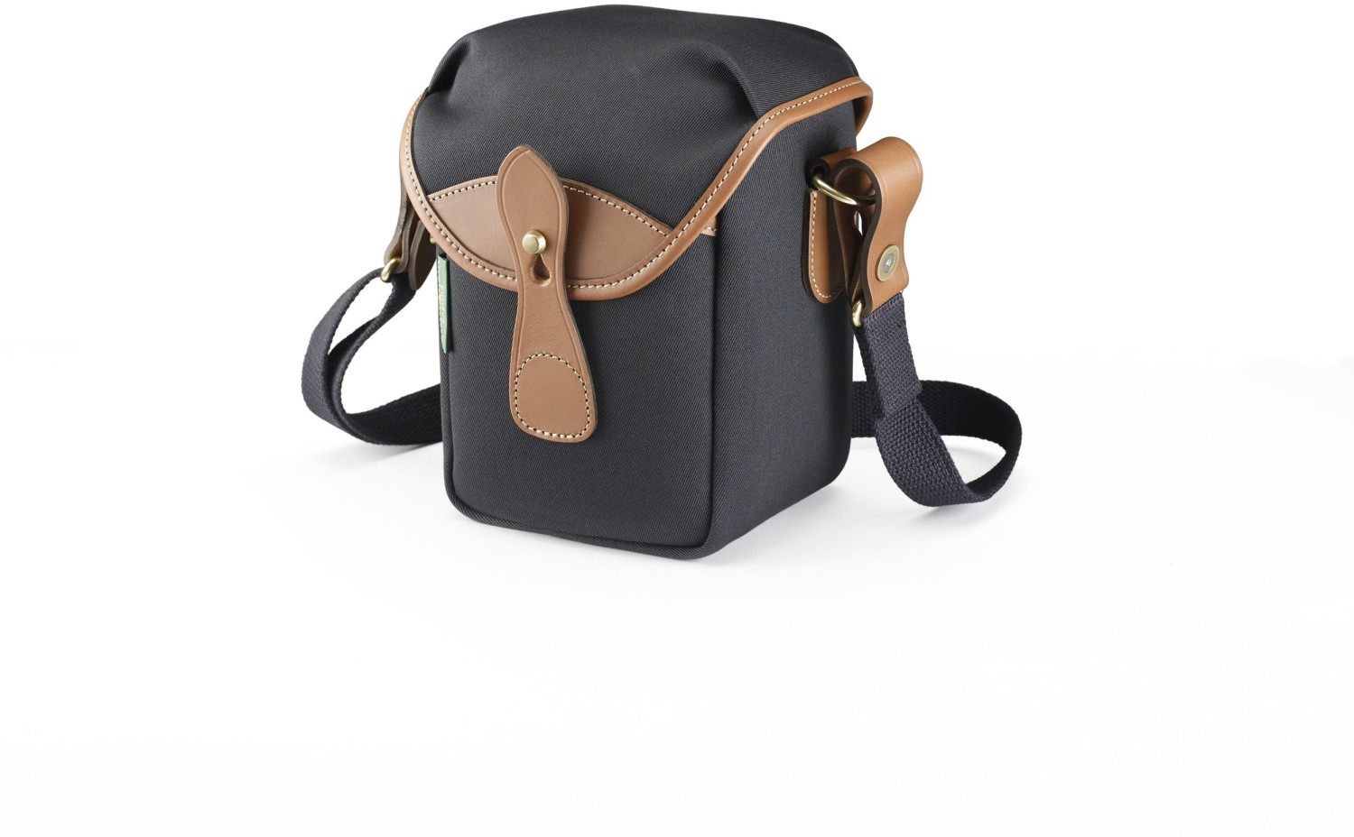 Billingham 72 Camera Bag Black Canvas / Tan Leather