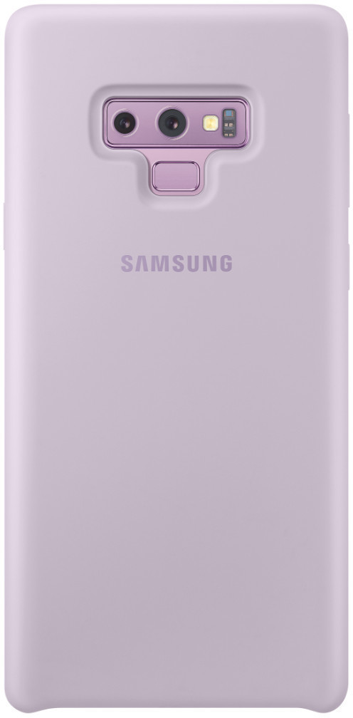 Samsung Coque silicone (Galaxy Note 9) lavande