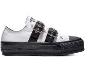 chuck taylor all star lift buckle leather low top