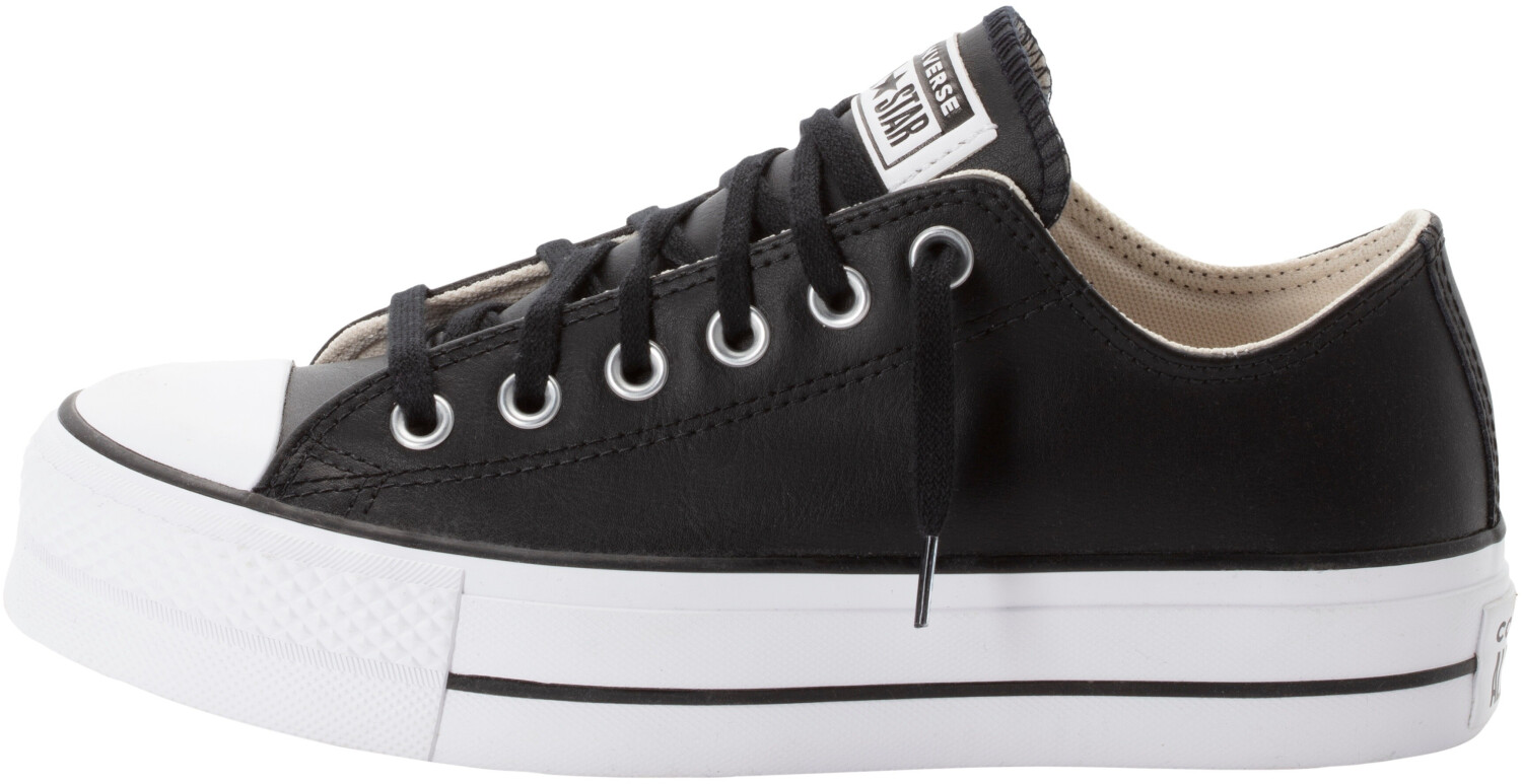Converse Chuck Taylor All Star Lift Clean Leather Ox W black black