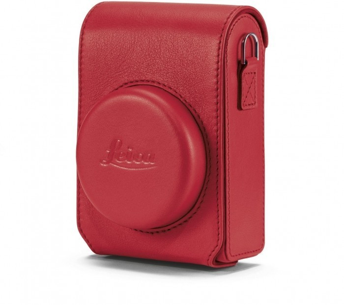 Leica Leather Case for C-LUX red
