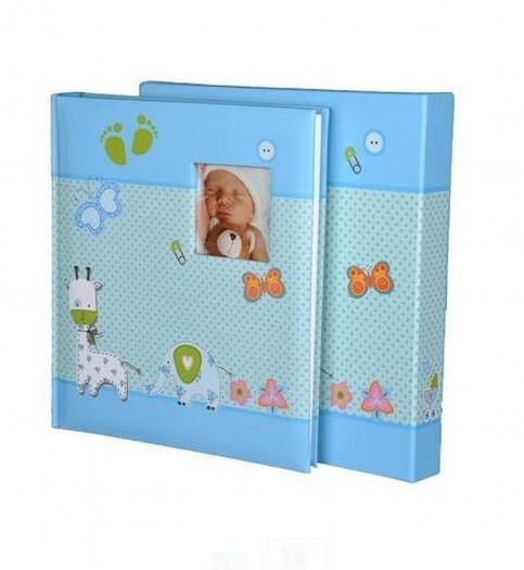 Henzo Babyalbum Moments 33,5x29,5/60 blue