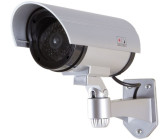 MH-Überwachungstechnik - Kamera-Attrappe, Kamera-Dummy mit IR (echte Kamera)