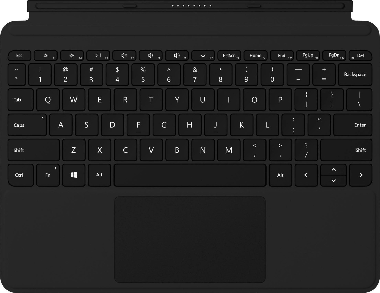 Microsoft Surface Go Signature Type Cover (noir) (DE)
