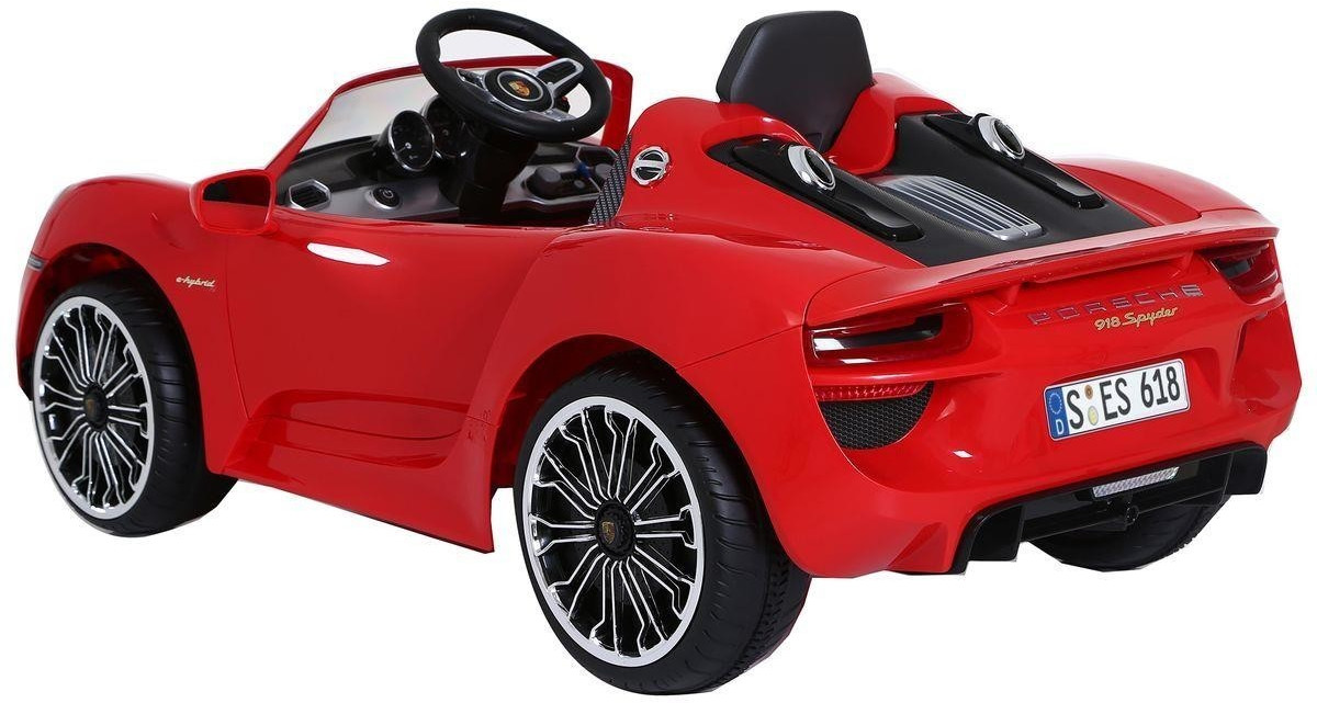 Rollplay Porsche 918 Spyder 6 V RC rouge
