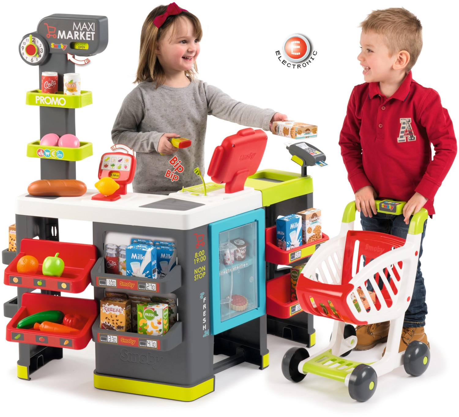 Smoby Maxi-Supermarkt mit Einkaufswagen ab bei | € 94,99 Preisvergleich