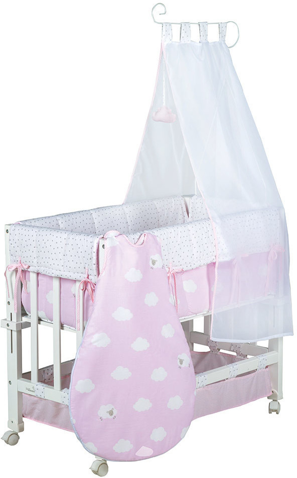 Roba Room Bed 3 in 1 small cloud pink