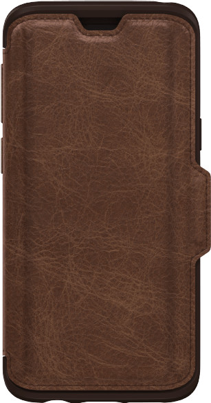 OtterBox Étui cuir Strada (Galaxy S9) marron