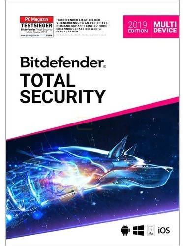 Bitdefender Total Security 2019 (10 Geräte) (1 Jahr)