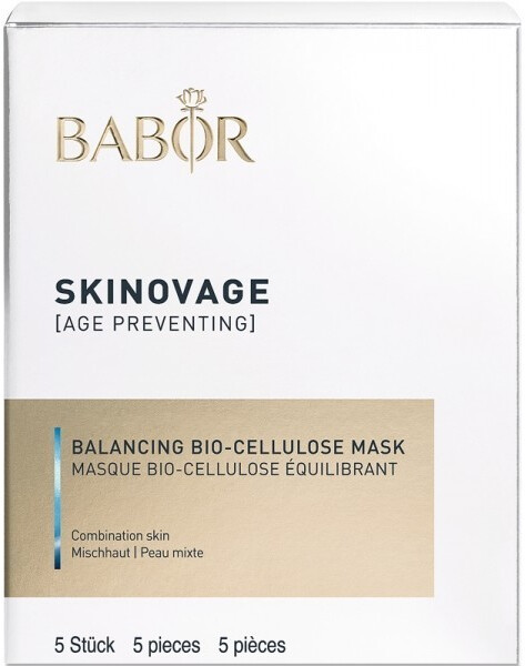 Babor Skinovage Balancing Bio-Cellulose Mask (5 pcs.)