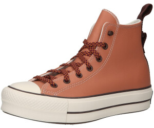 All star bianche pelle on sale