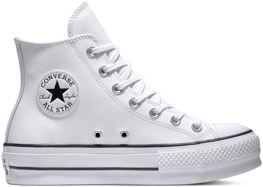 Buy Converse Chuck Taylor All Star Lift Leather High from £75.00 (Today ...