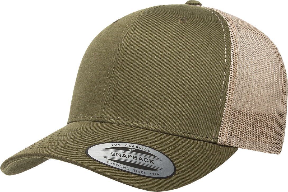 Flexfit 6606T Retro Trucker 2-Tone moss/khaki