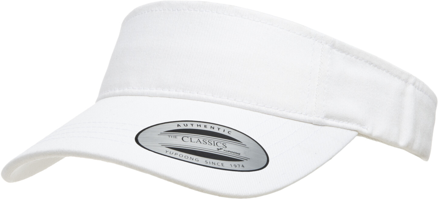 Flexfit 8888 Yupoong Sports Sun Visor white