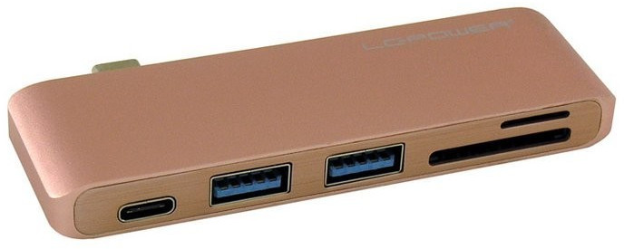 LC Power 3 Port USB-C Multi-Hub (LC-HUB-C-MULTI-2R)