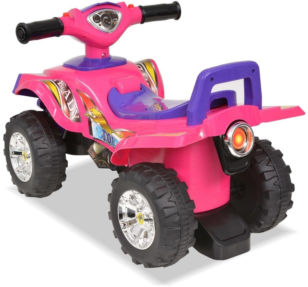 vidaXL Pousse-Pied Voiture Enfant Garçon Auto Véhicule Jouet Jardin Maison