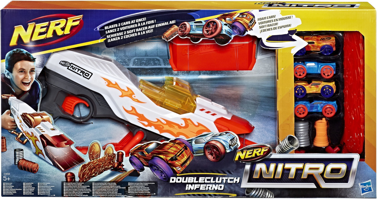 Photos - Toy Weapon NERF Nitro DoubleClutch Inferno 