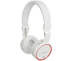 AV Link Bluetooth Noise Cancelling Headphones with FM Radio (White)