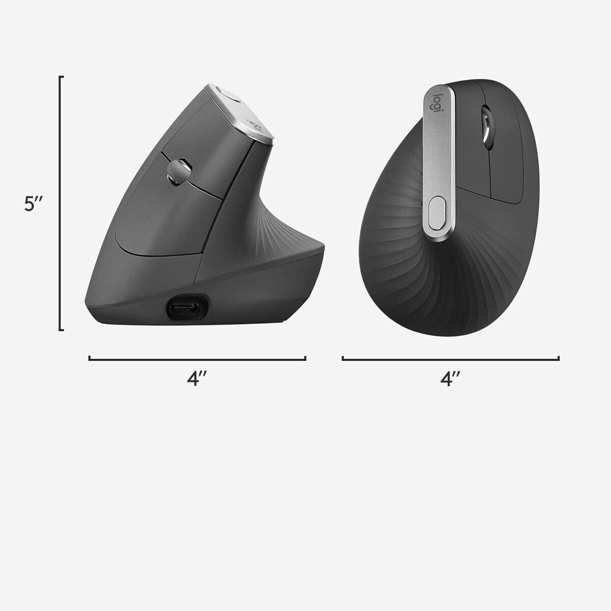 MX Vertical Souris sans fil ergonomique noire - Souris ⋅ Présentateur