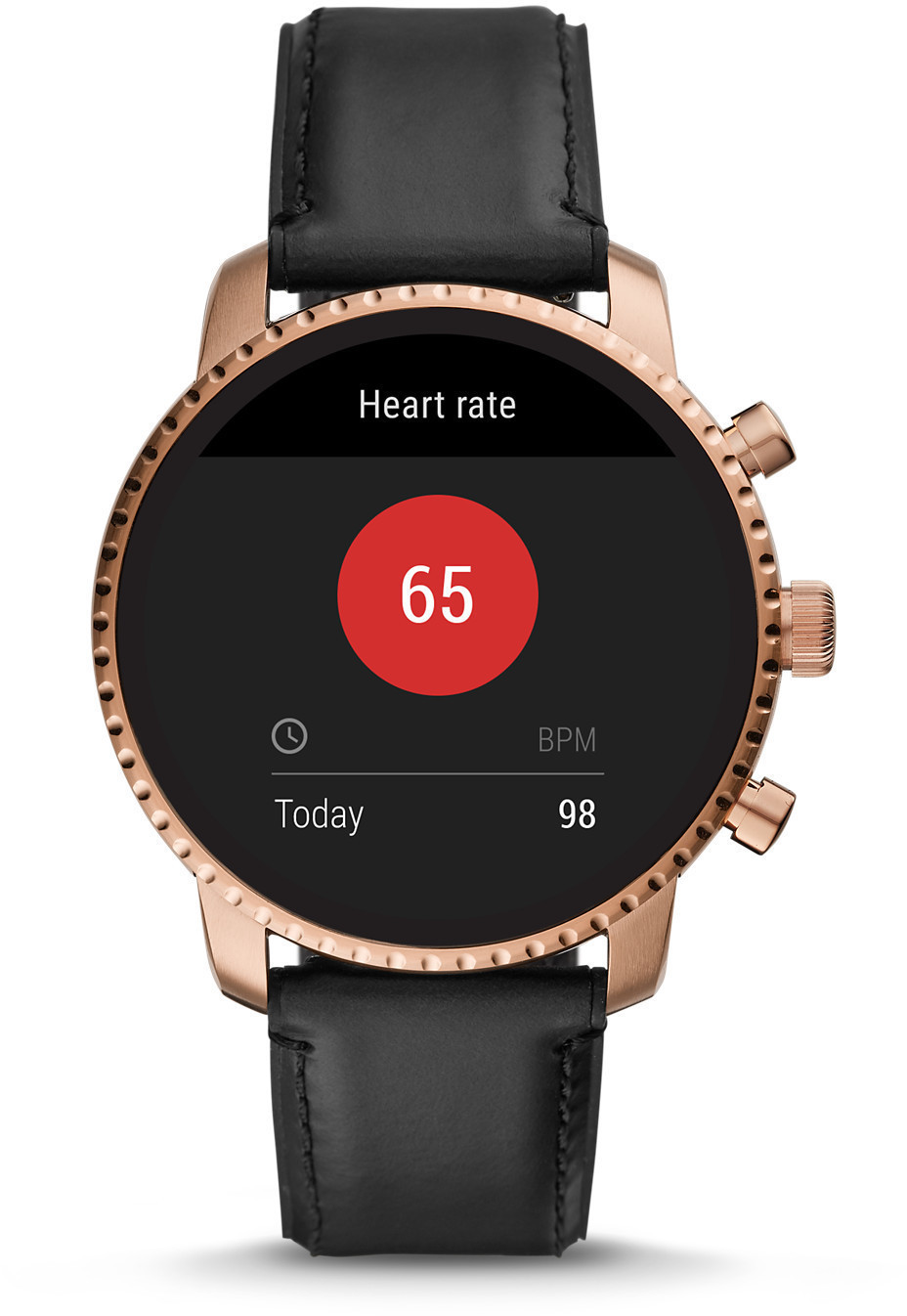 fossil q explorist hr specs