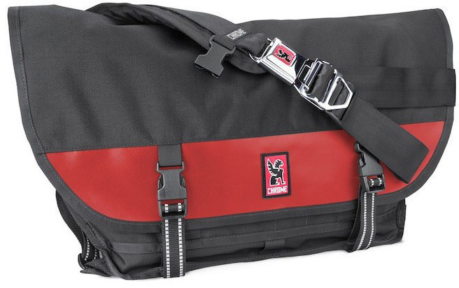 Chrome Citizen Messenger Bag black/red
