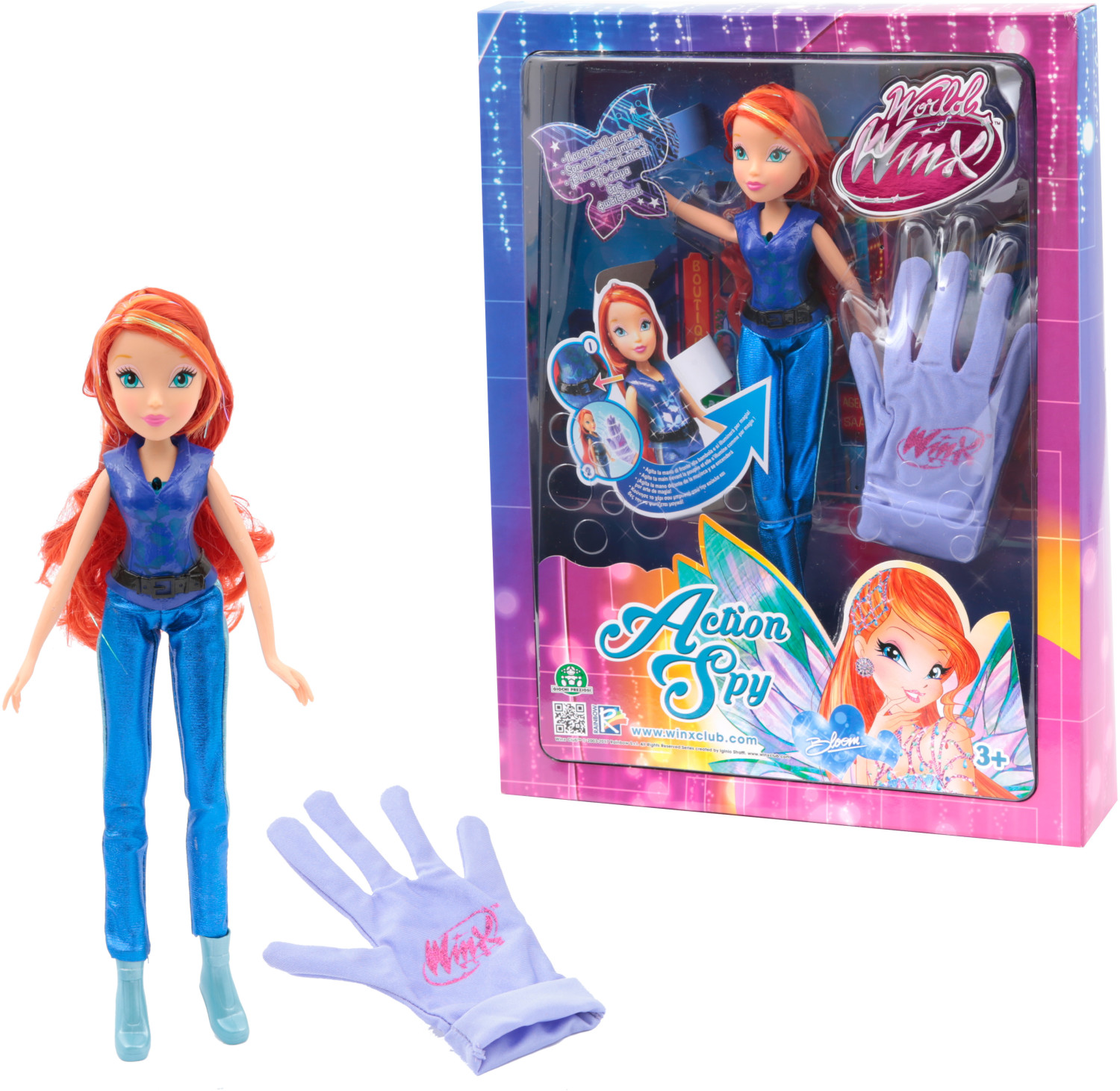 Giochi Preziosi Winx Wow Bloom Action Spy Light Up (WNX35000)