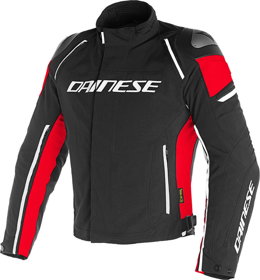 Dainese Blouson Racing 3 D-Dry noir/noir/rouge