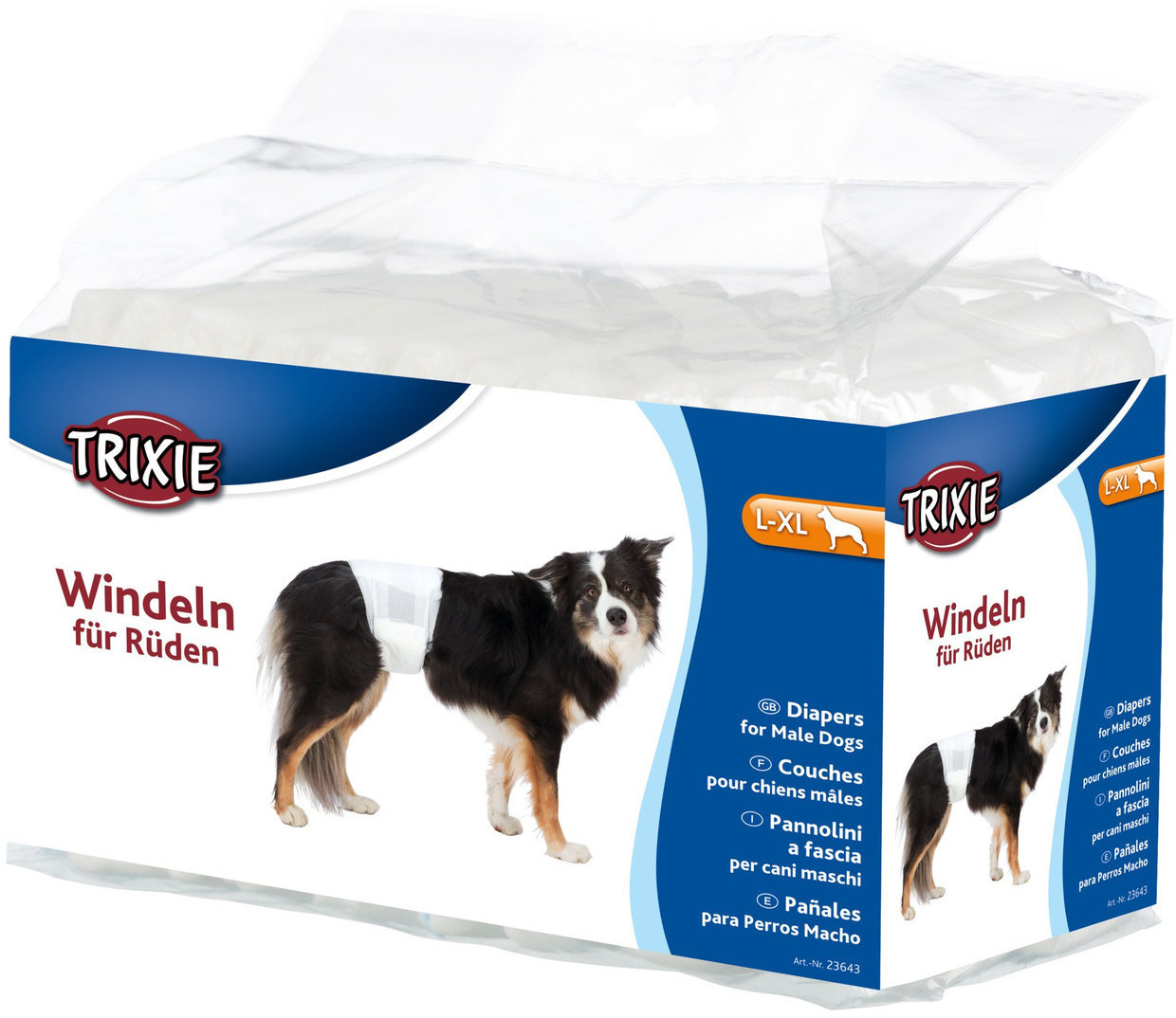 Trixie Couches pour chiens mâles L-XL