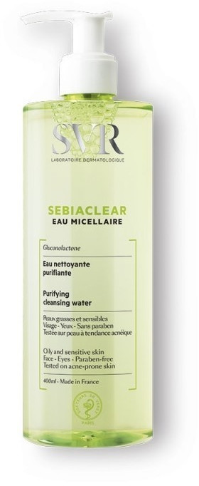 SVR Sebiaclear Eau Micelaire (2 x 400ml)