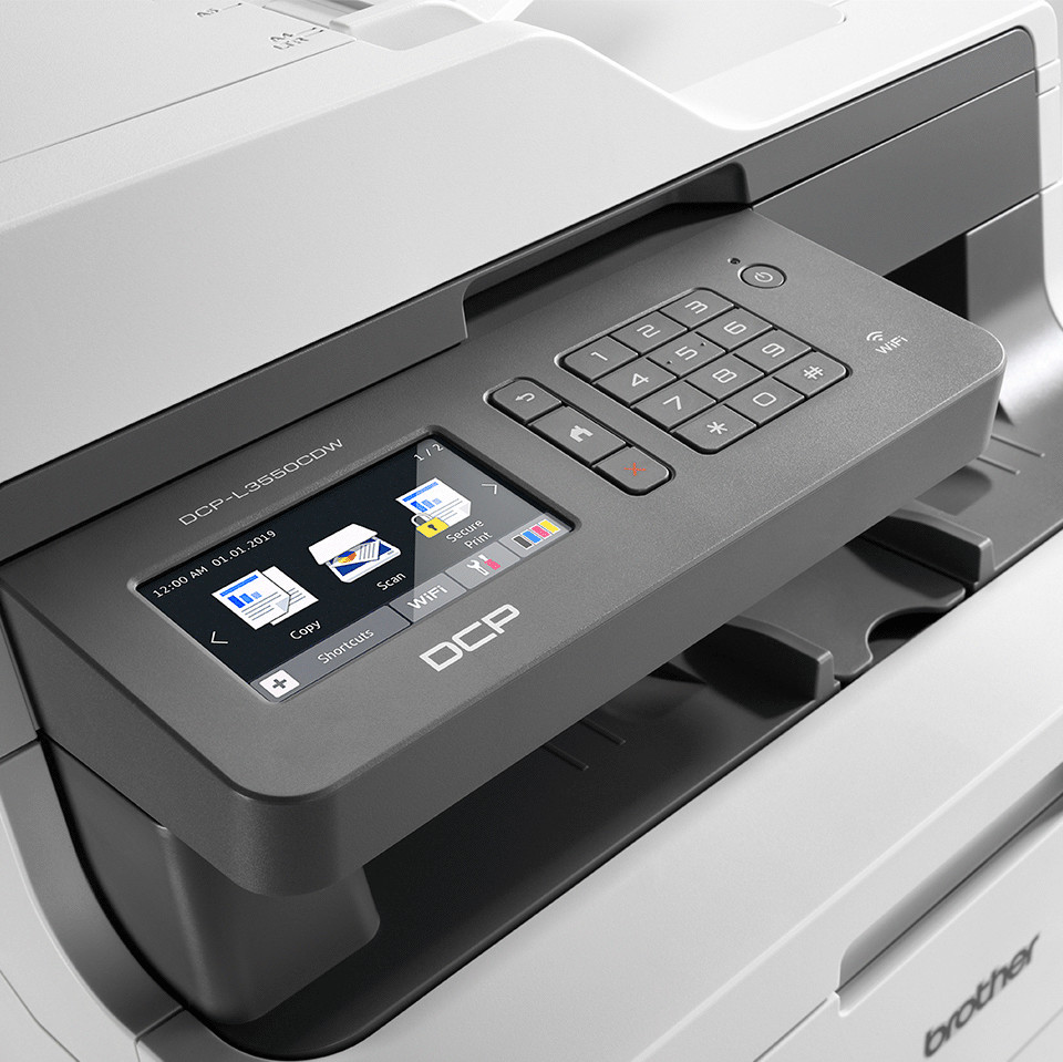 Promo Brother imprimante multifonction laser couleur dcp-l3555cdw