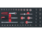 Werkstattwagen 1/4" Steckschlüssel Satz 46 tlg. KS TOOLS 713.2046 SCS Einlage 
