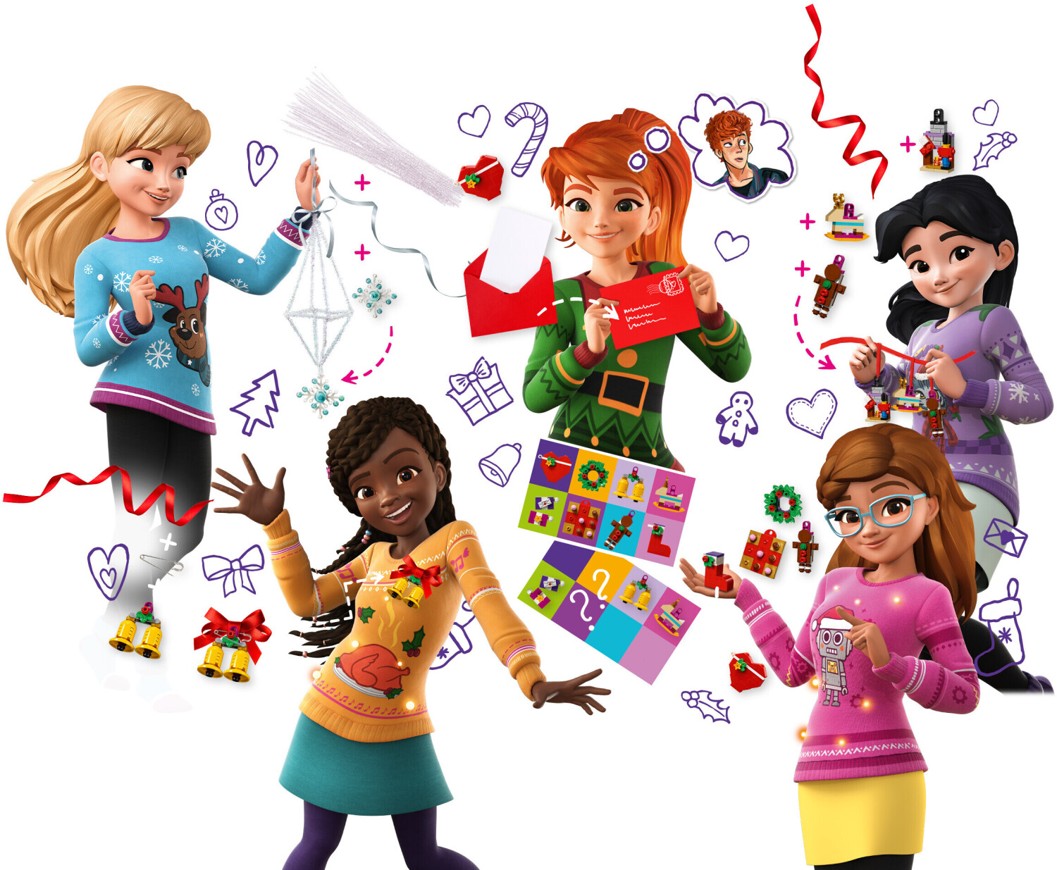 Lego and friends advent calendar 2018 hot sale