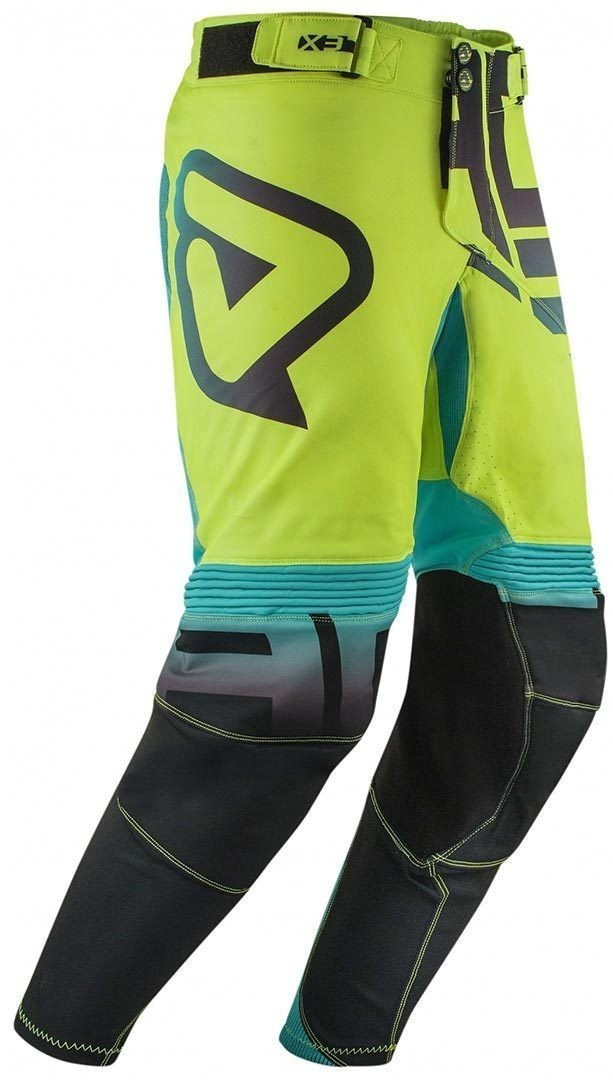 Acerbis Pantalon X-Flex Omega S18 noir/jaune fluo
