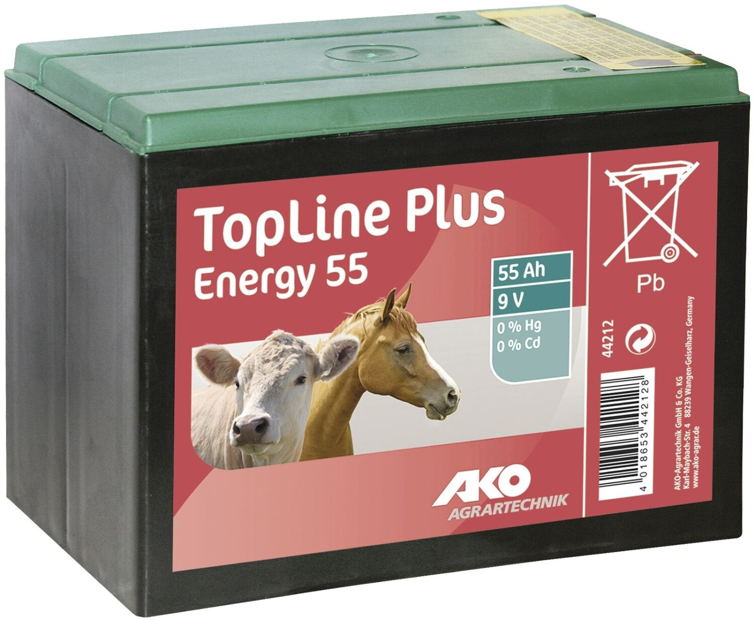 AKO Fencing Battery TopLine Plus 9V 90Ah