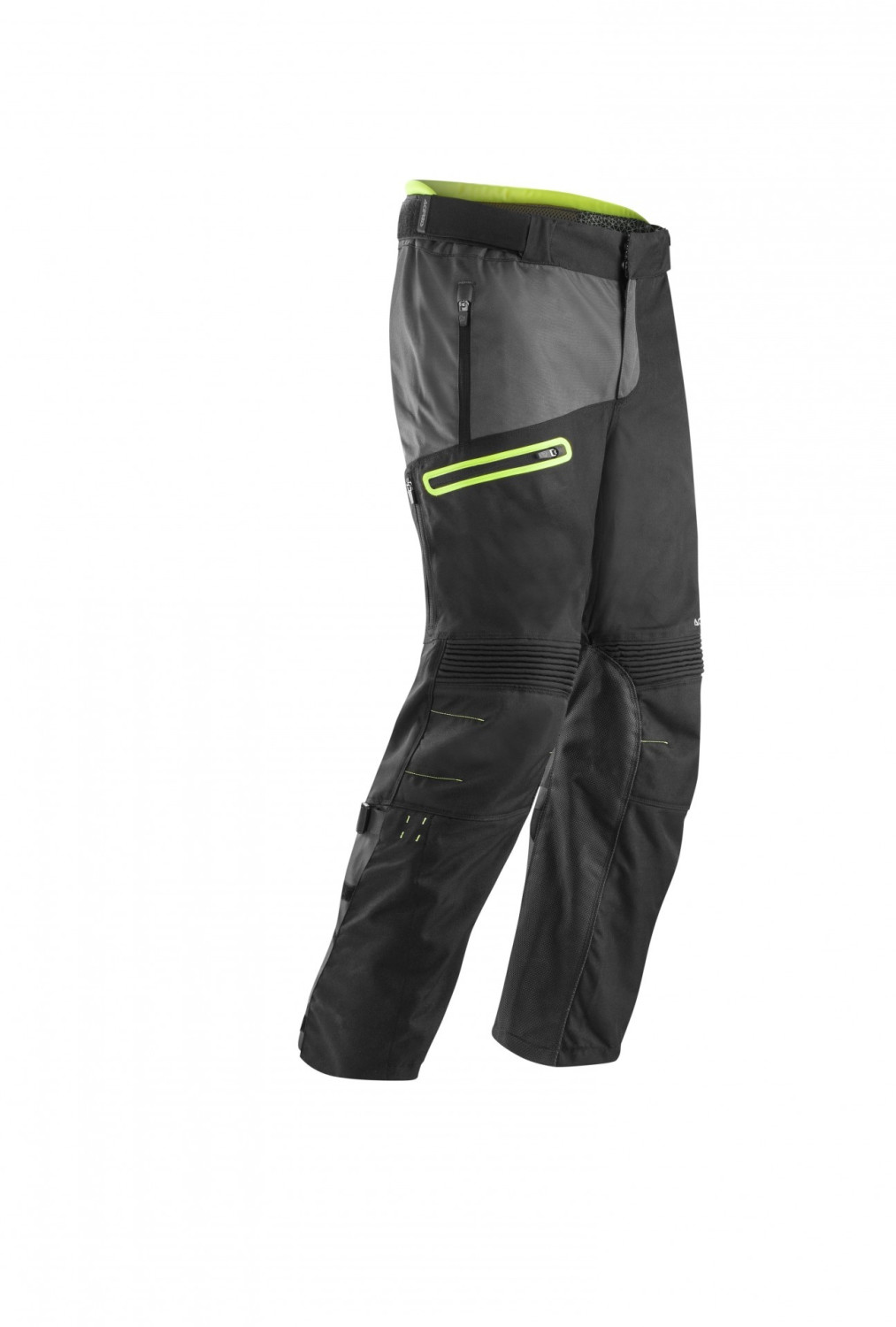 Acerbis Pantalon Enduro-One Baggy noir/jaune fluo
