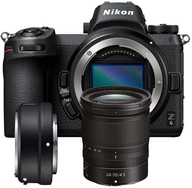 Nikon Z6 Kit 24-70 mm f4.0 + FTZ Objektivadapter