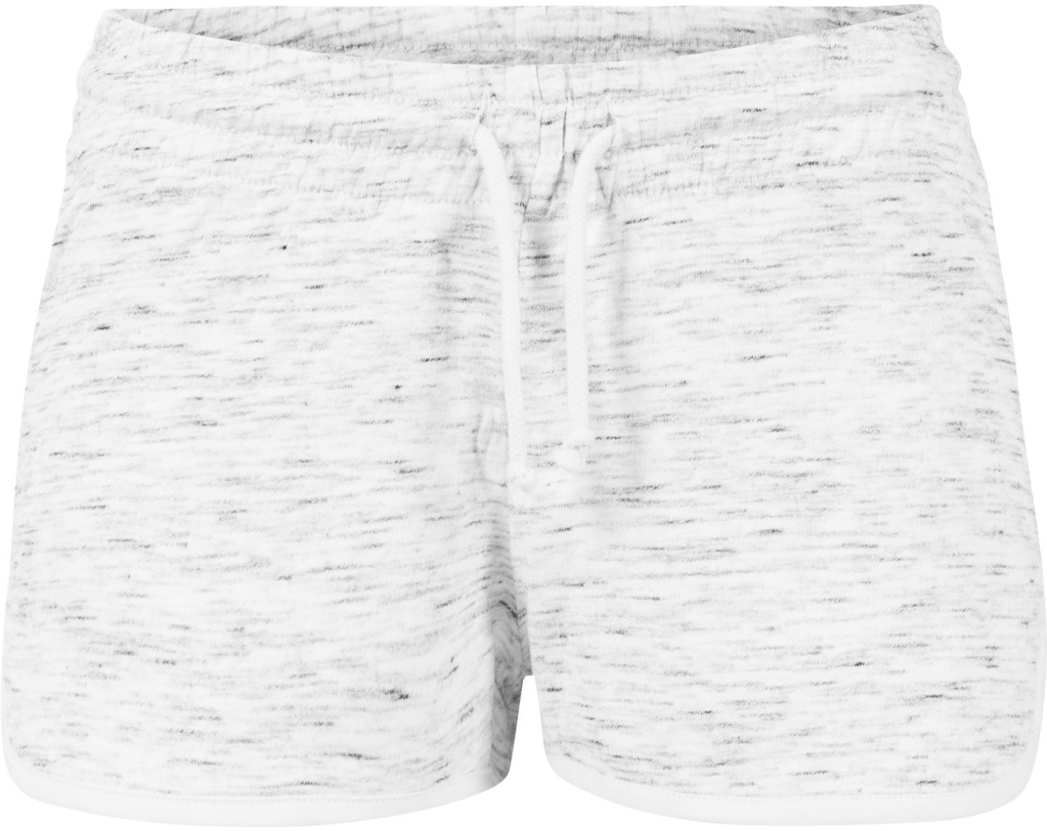 Urban Classics Ladies Space Dye Hotpants white/black/white (TB1519-863)