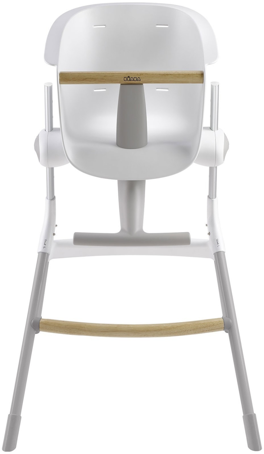 Béaba Chaise haute Up&Down blanc gris