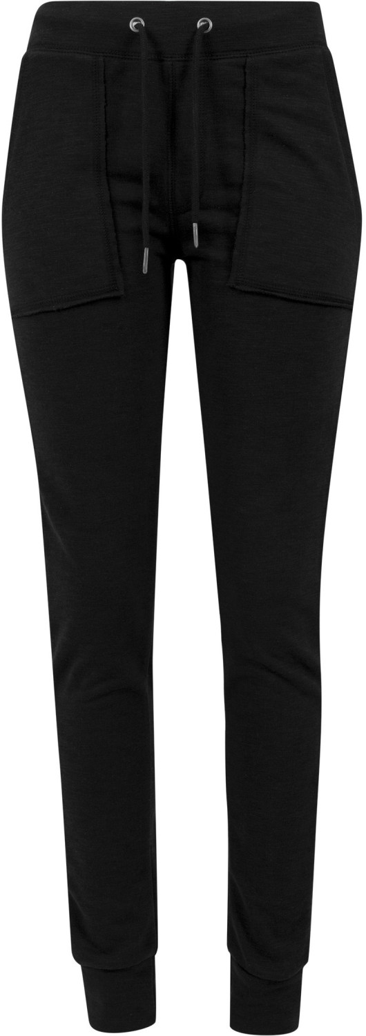 Urban Classics Ladies Fitted Slub Terry Pants black (TB1312-007)