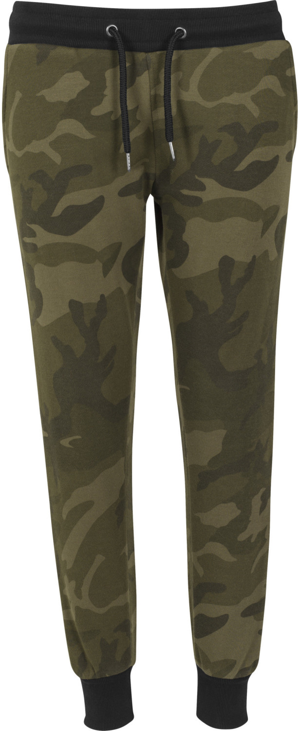 Urban Classics Ladies Camo Terry Pants (TB1638)