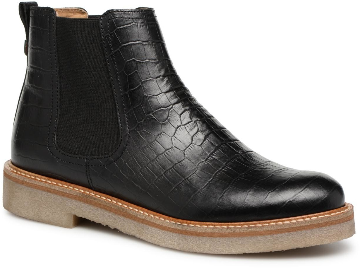 Kickers Oxfordchic croco noir