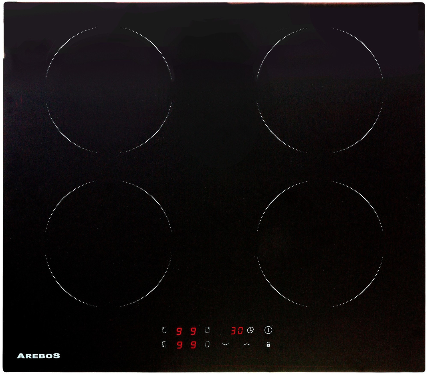 Arebos Induction Hob 4 Zones