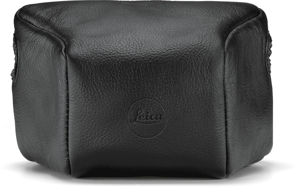 Leica Leather Pouch With Big Front Part black